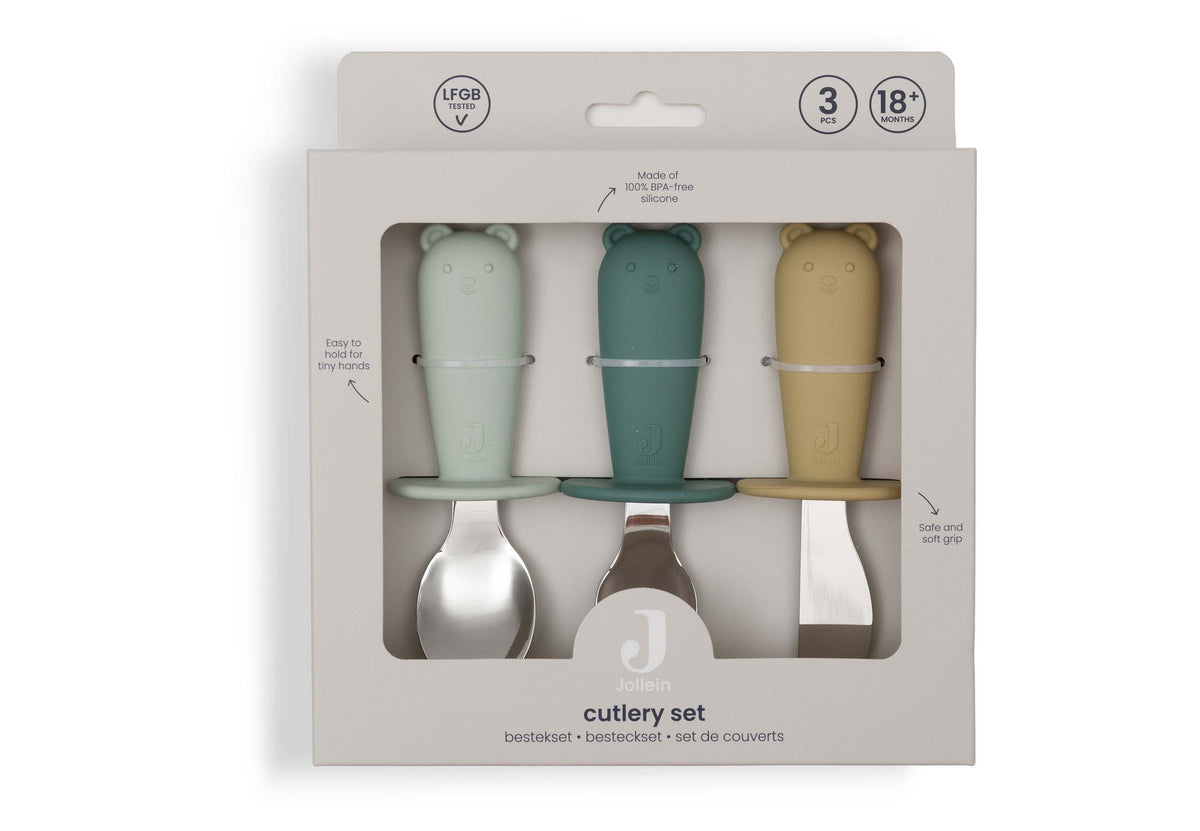 Set de 3 couverts - Jade