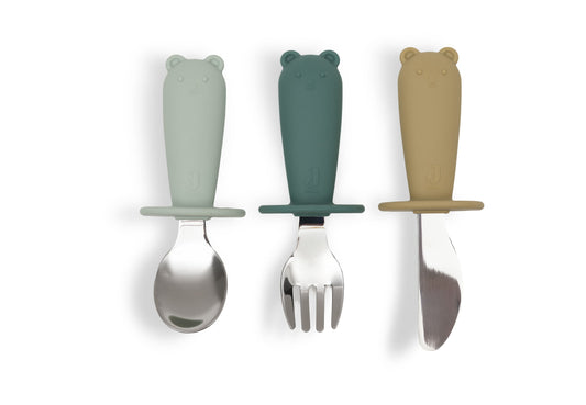 Set de 3 couverts - Jade