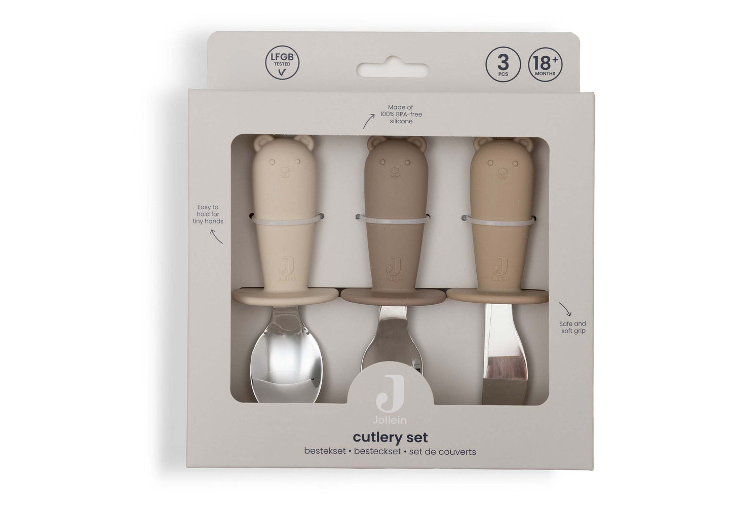 Set de 3 couverts - Natural