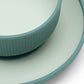 Coffret repas bébé - Silicone Jade