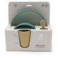 Coffret repas bébé - Silicone Jade