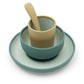 Coffret repas bébé - Silicone Jade