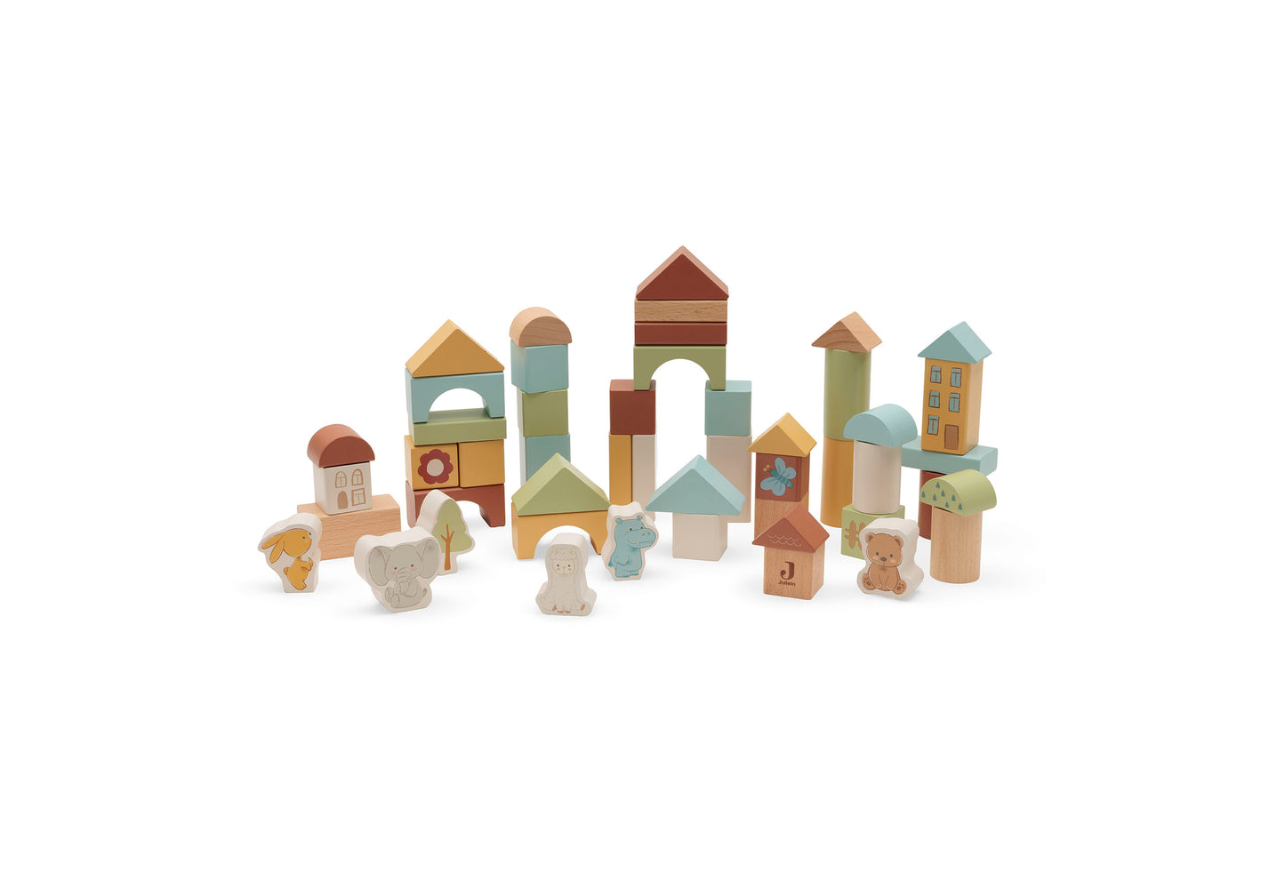 Jouet en bois - Set de blocs Jollies