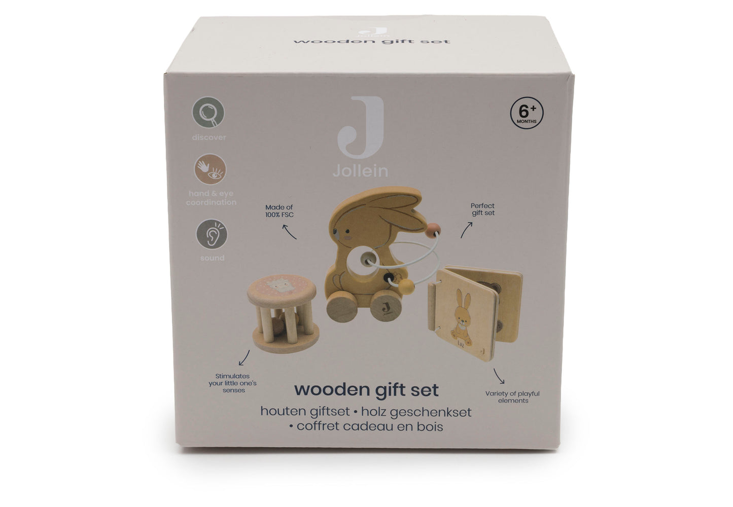 Jouet en bois - Coffret d'éveil Luz