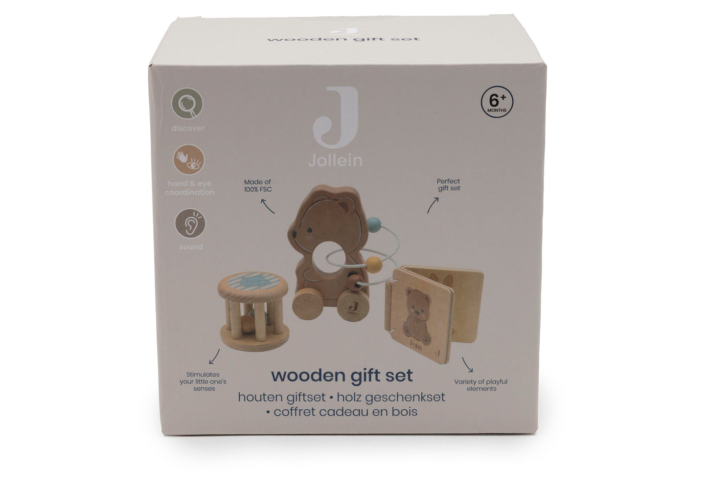 Jouet en bois - Coffret d'éveil Brave