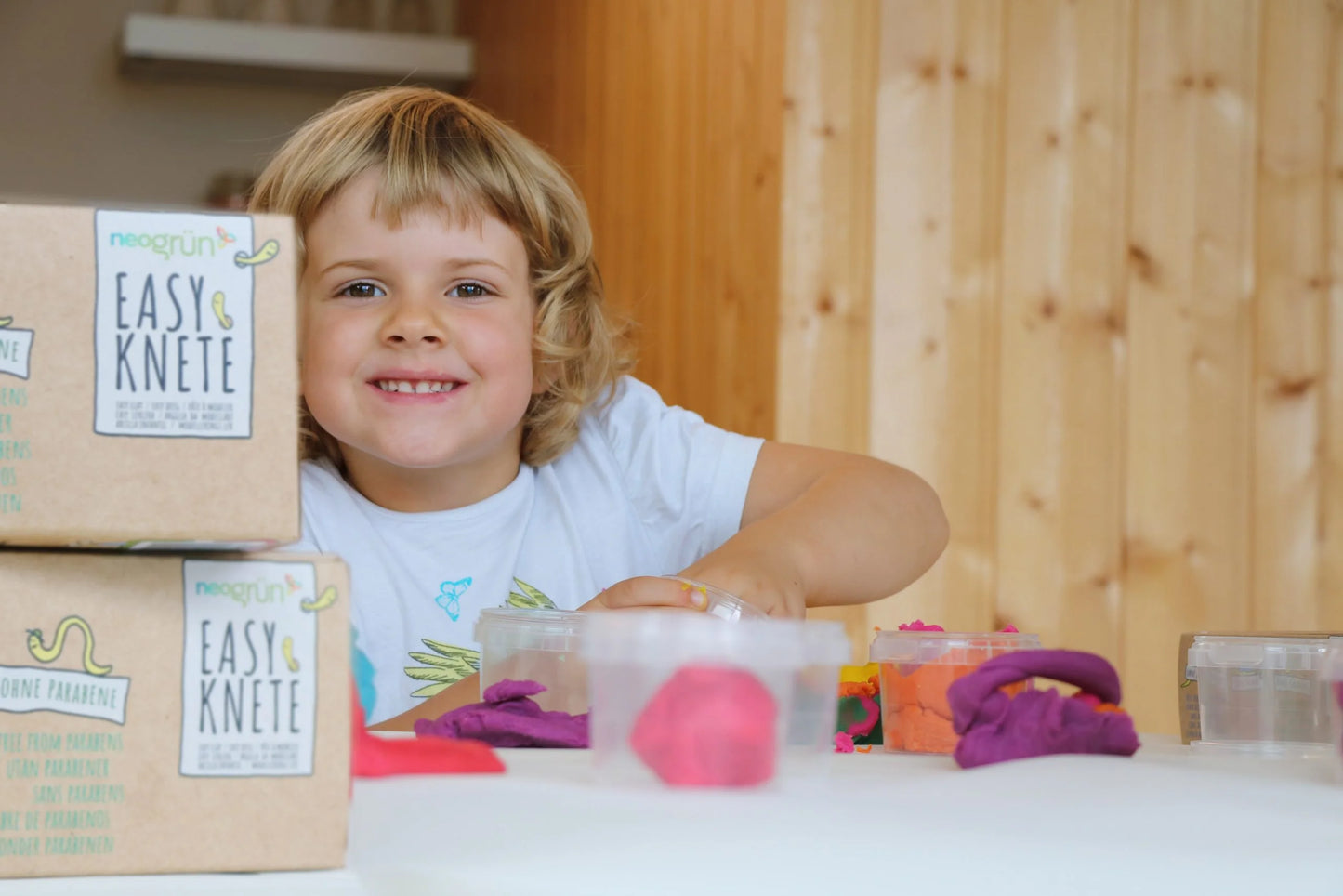 Coffret 4 pots de pâte à modeler - Loki