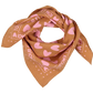 Foulard Amour - Marron/Rose