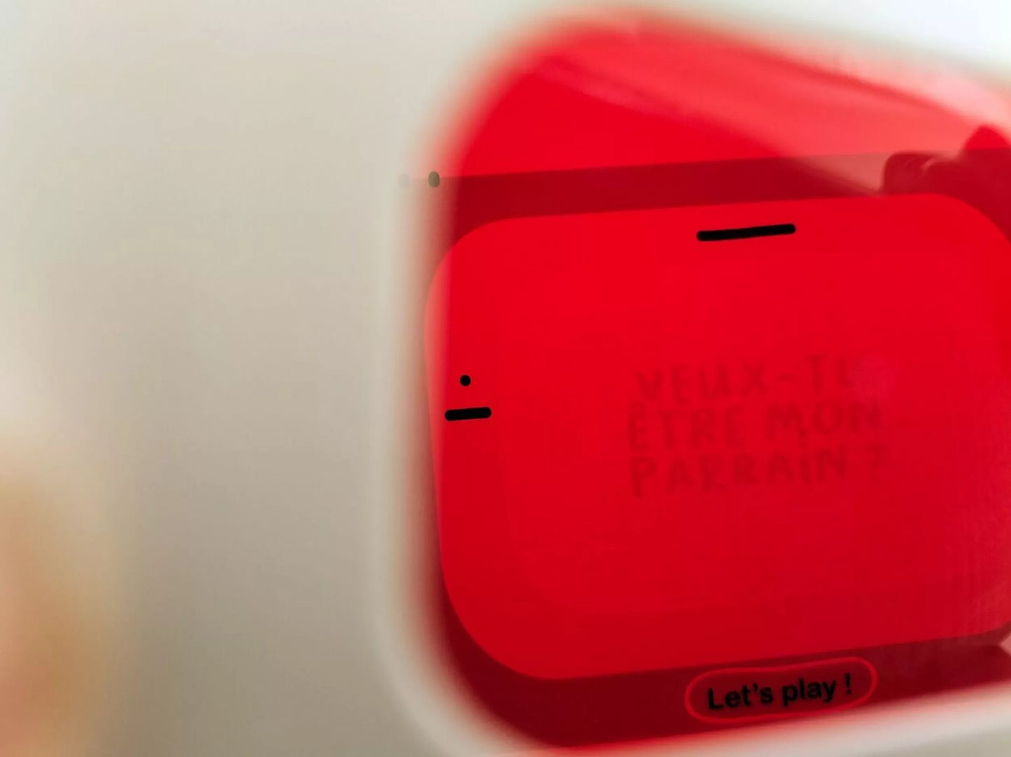 Annonce Grossesse - Carte jeu