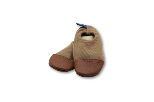 Chaussons jersey - Noisette