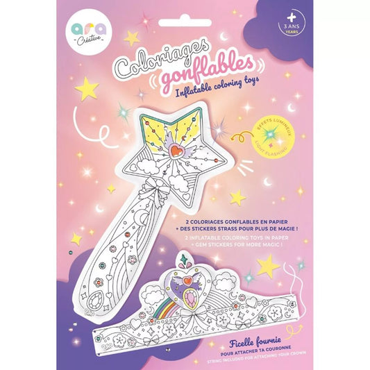 2 Coloriages Gonflables - Princesse
