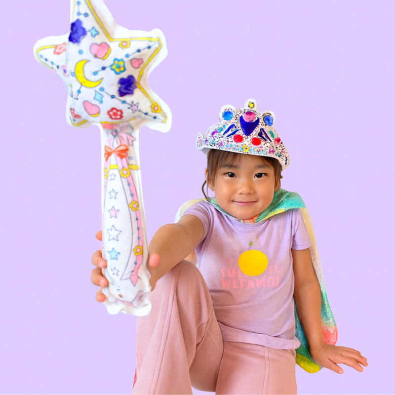 2 Coloriages Gonflables - Princesse