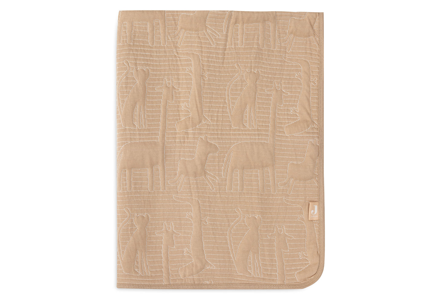 Couverture berceau - Jungle Biscuit/Sable