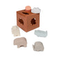 Cube de formes/Puzzle - Terracotta