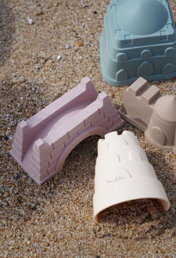 Set de plage en silicone - Pastel