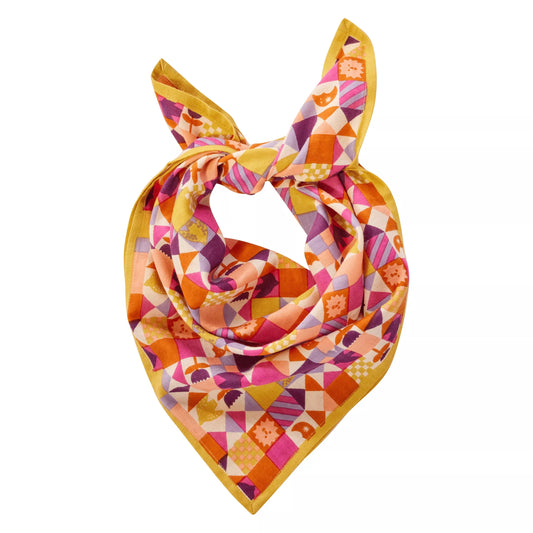 Foulard Patchy - Miel