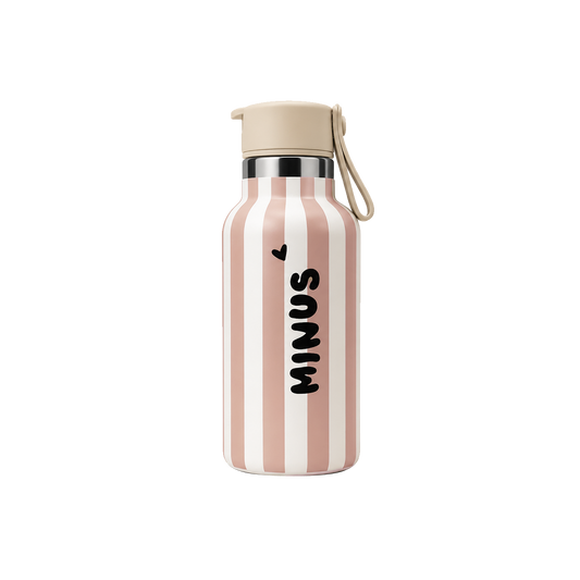 Gourde 350ml - Stripe Rose