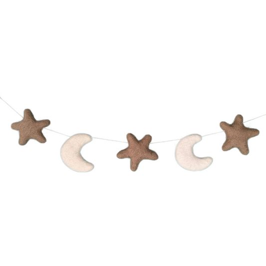 Guirlande - Étoiles l Lunes