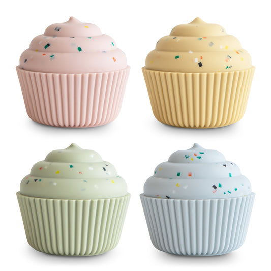 Set de 4 jouets bain - Cupcakes