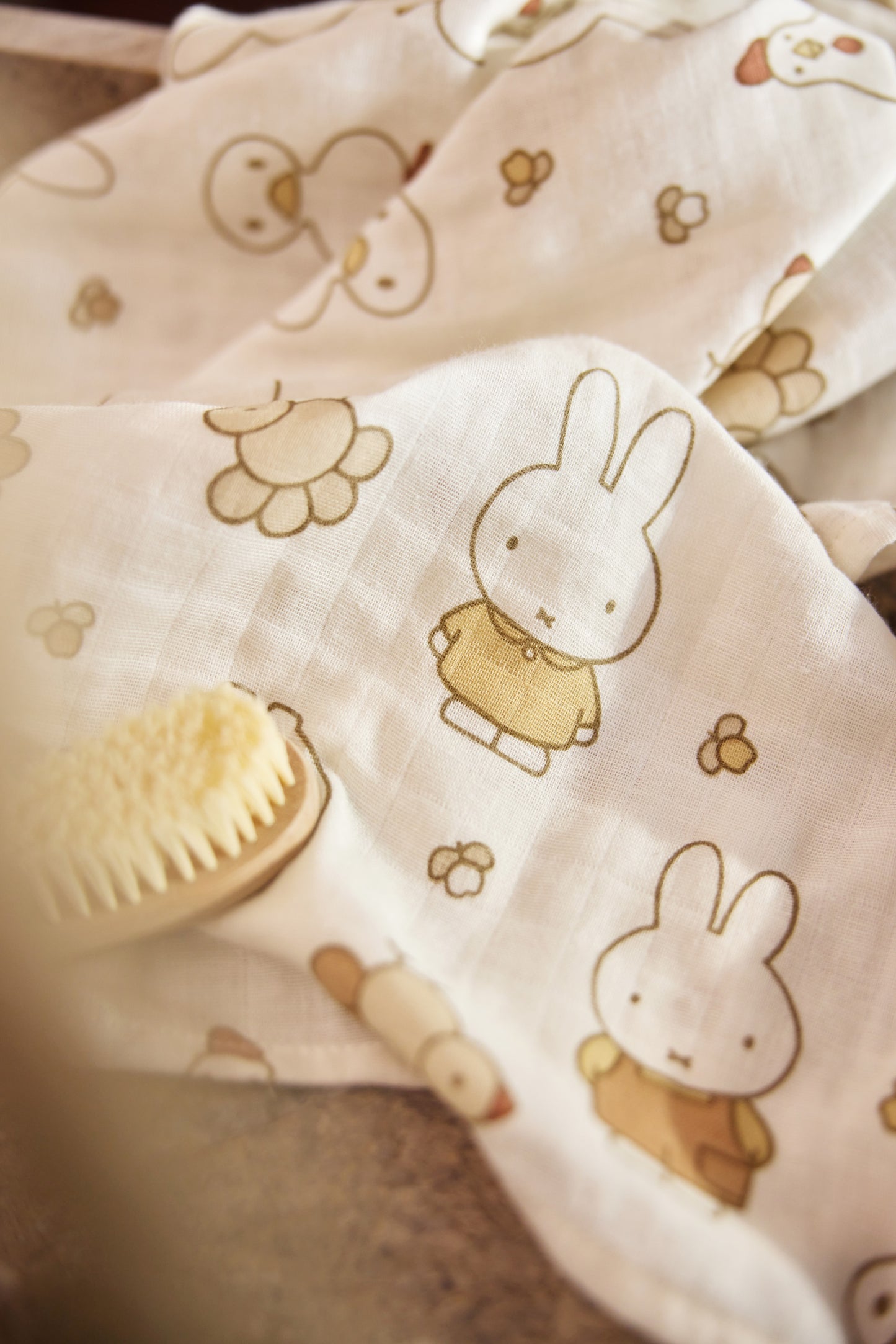 Lot de 3 langes - Miffy Farm