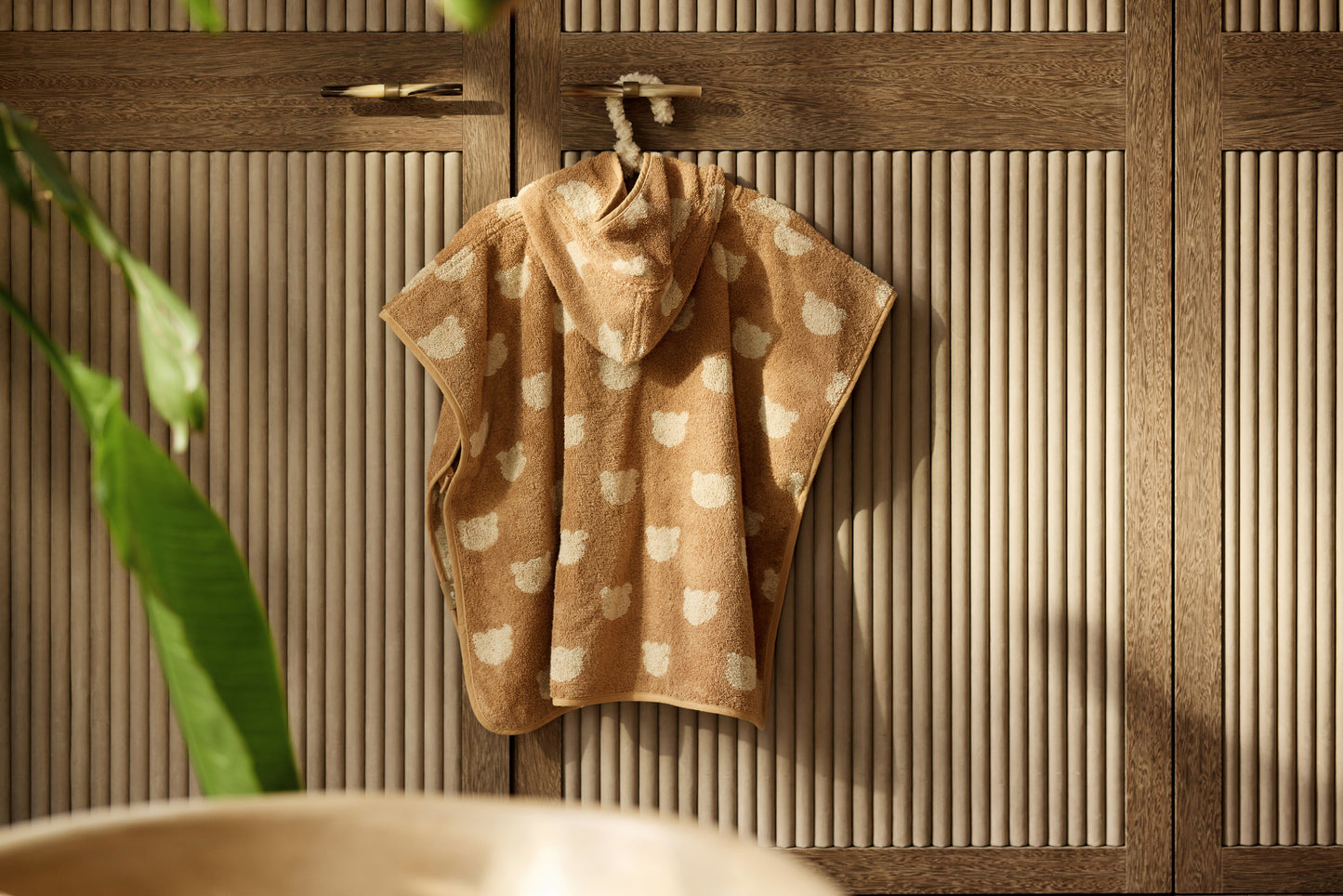 Poncho de bain réversible - Teddy Bear