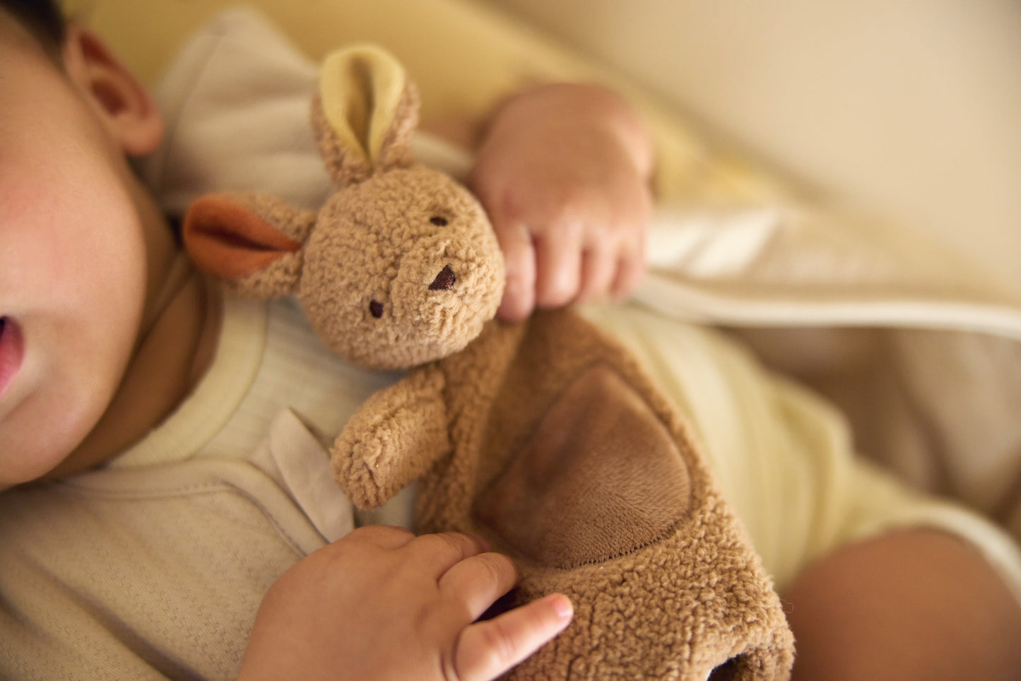 Doudou/Attache-tétine - Kangourou