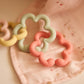 Jeu d'anneaux de dentition - Flowers