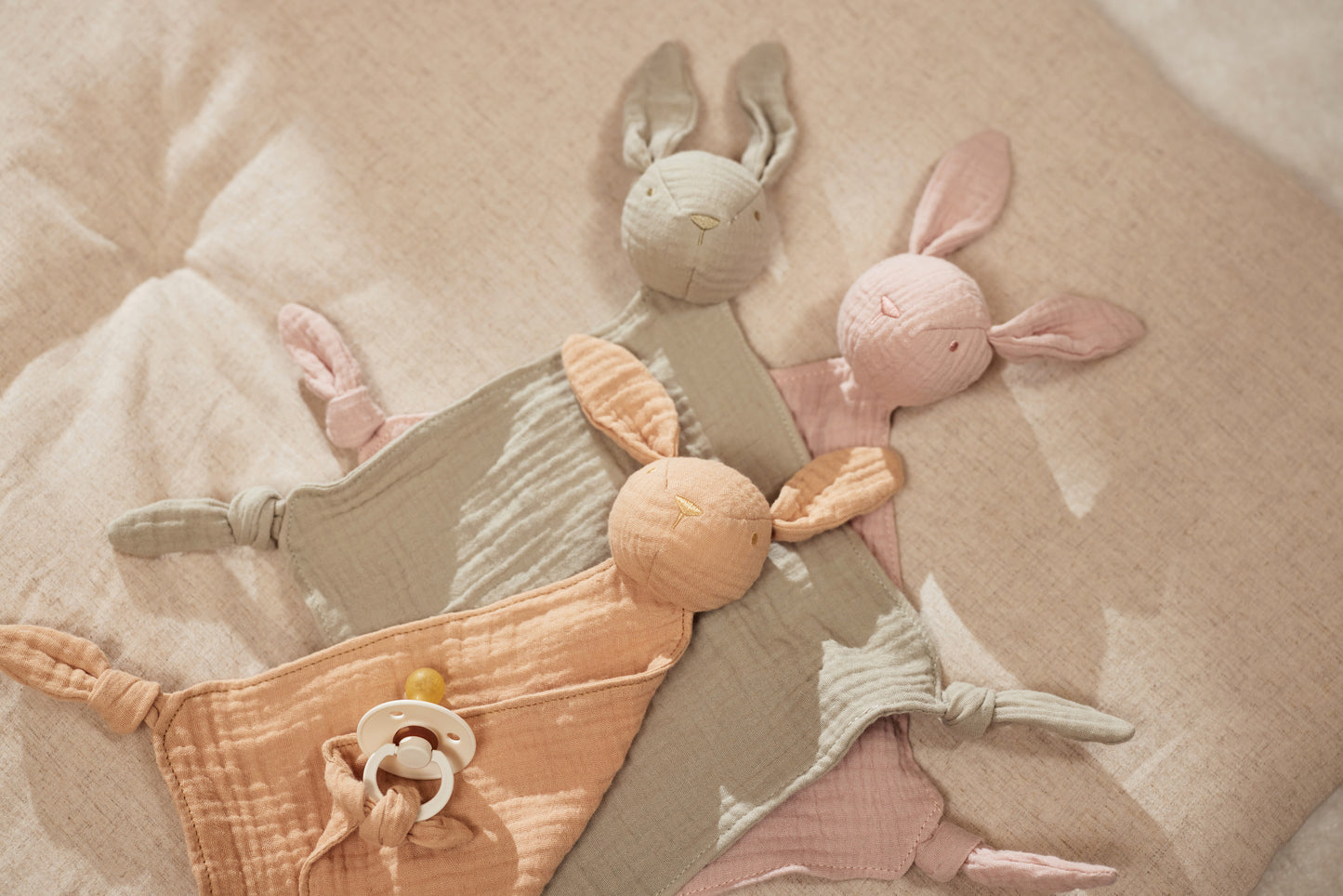 Doudou lange bunny - Blush