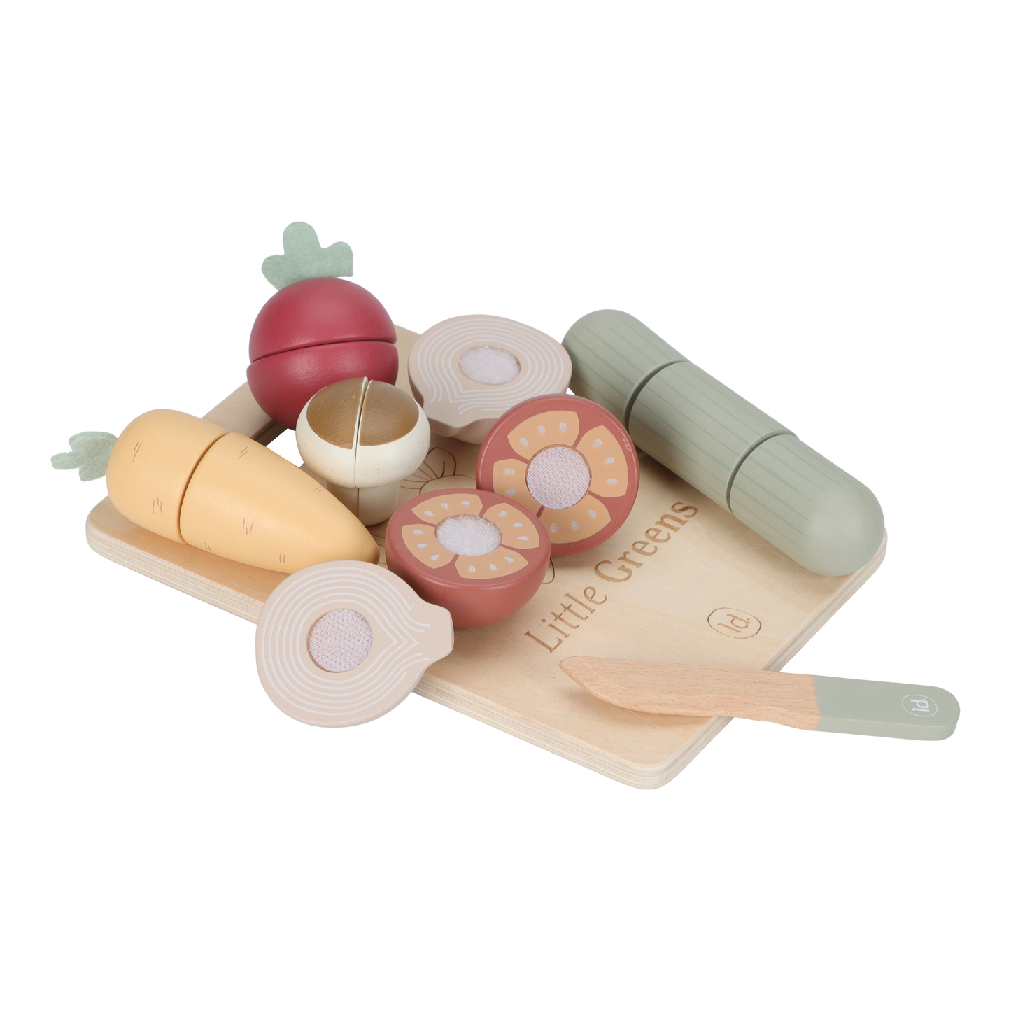 Jouet en bois - Légumes à découper