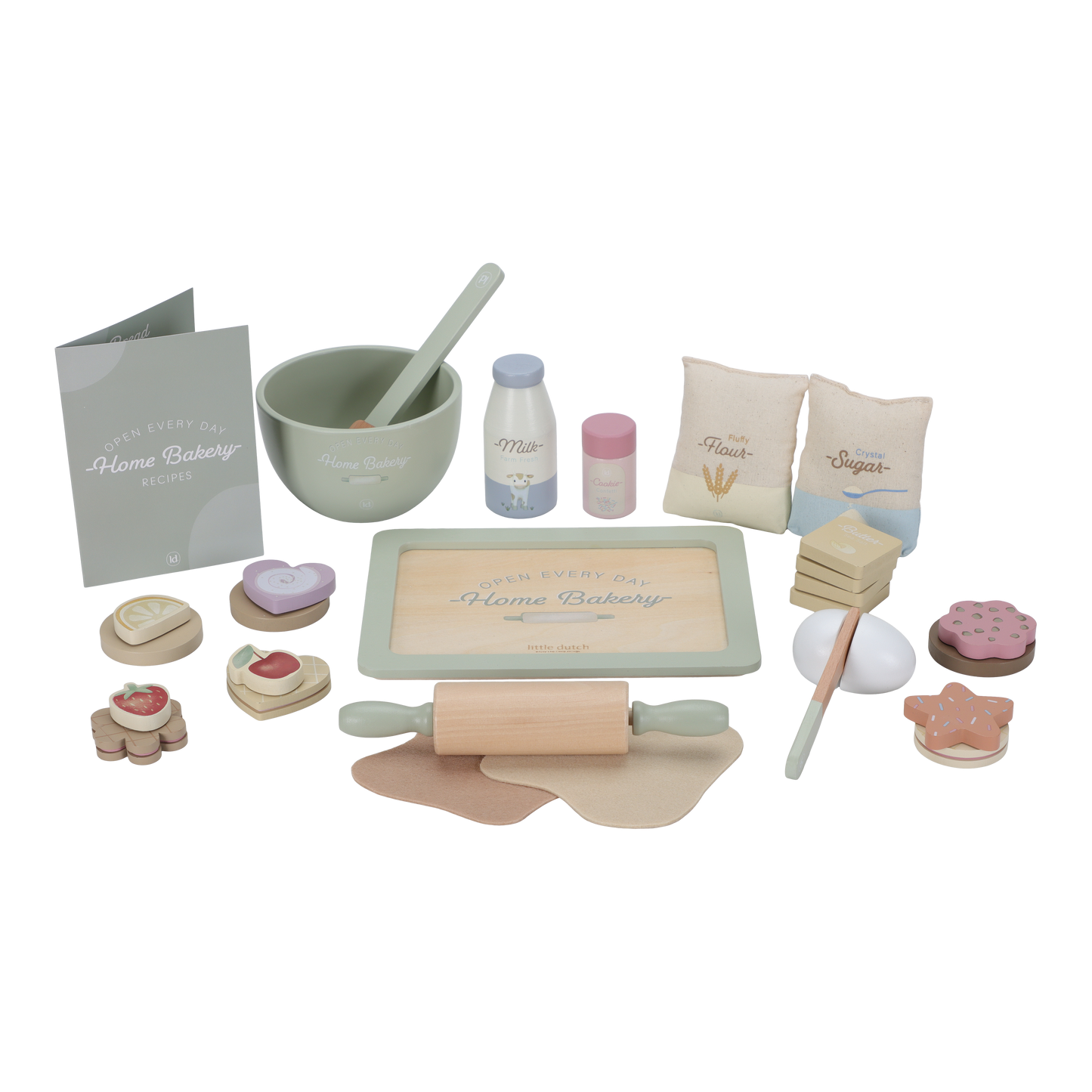 Jouet en bois - Set de pâtisserie