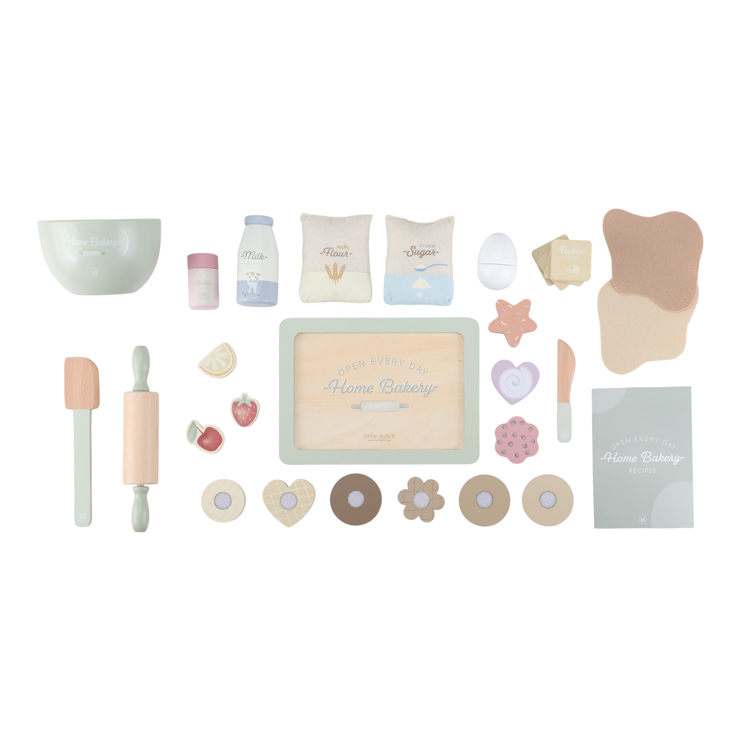 Jouet en bois - Set de pâtisserie