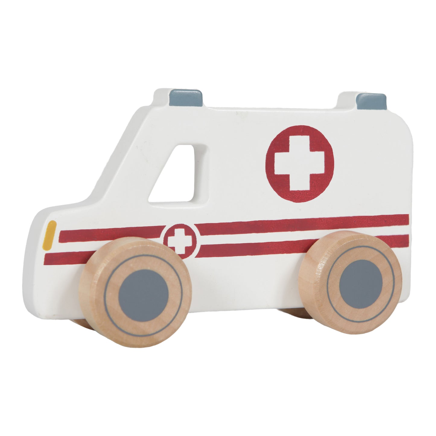 Jouet en bois - 3 véhicules de secours