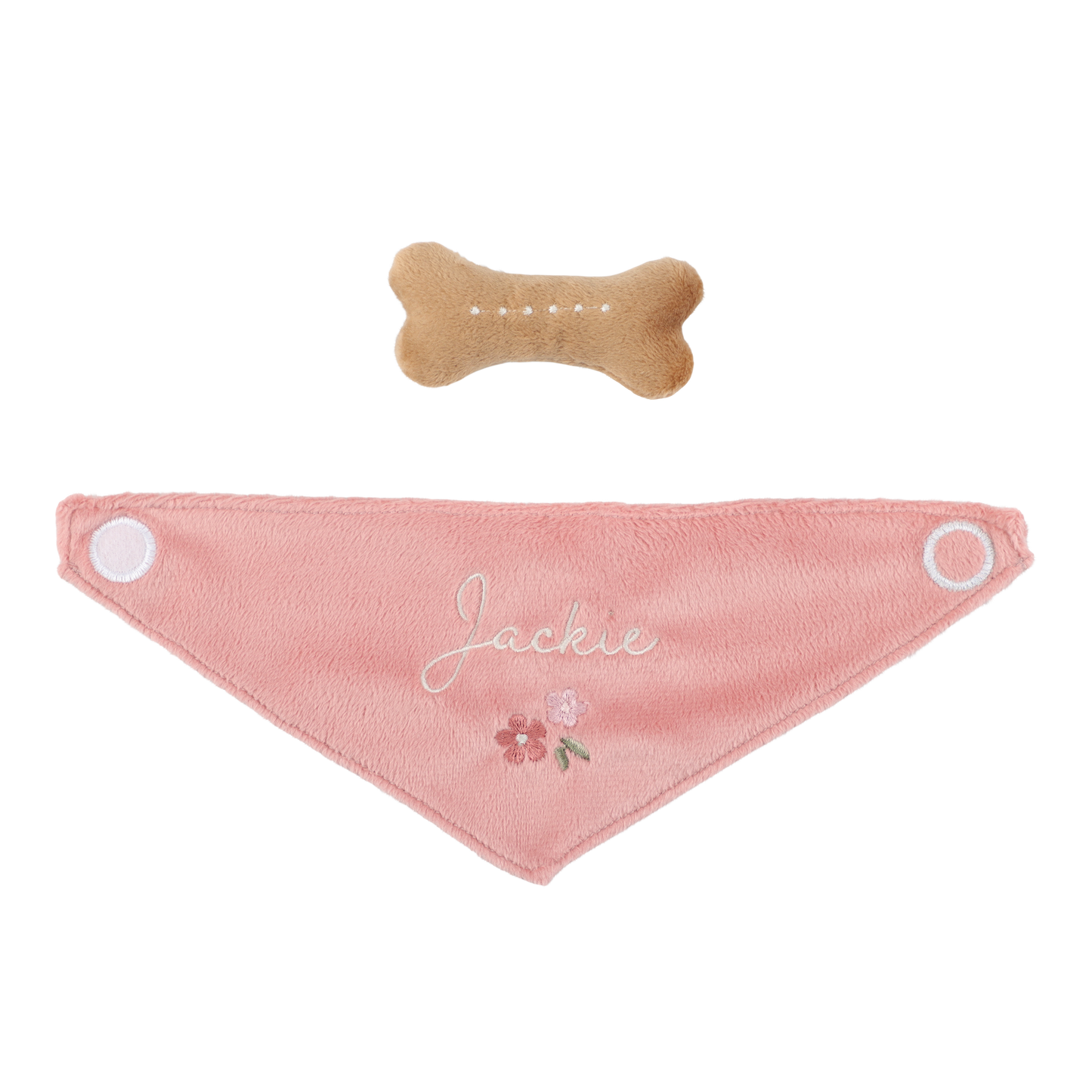 Peluche & sac de transport - Chien Jackie