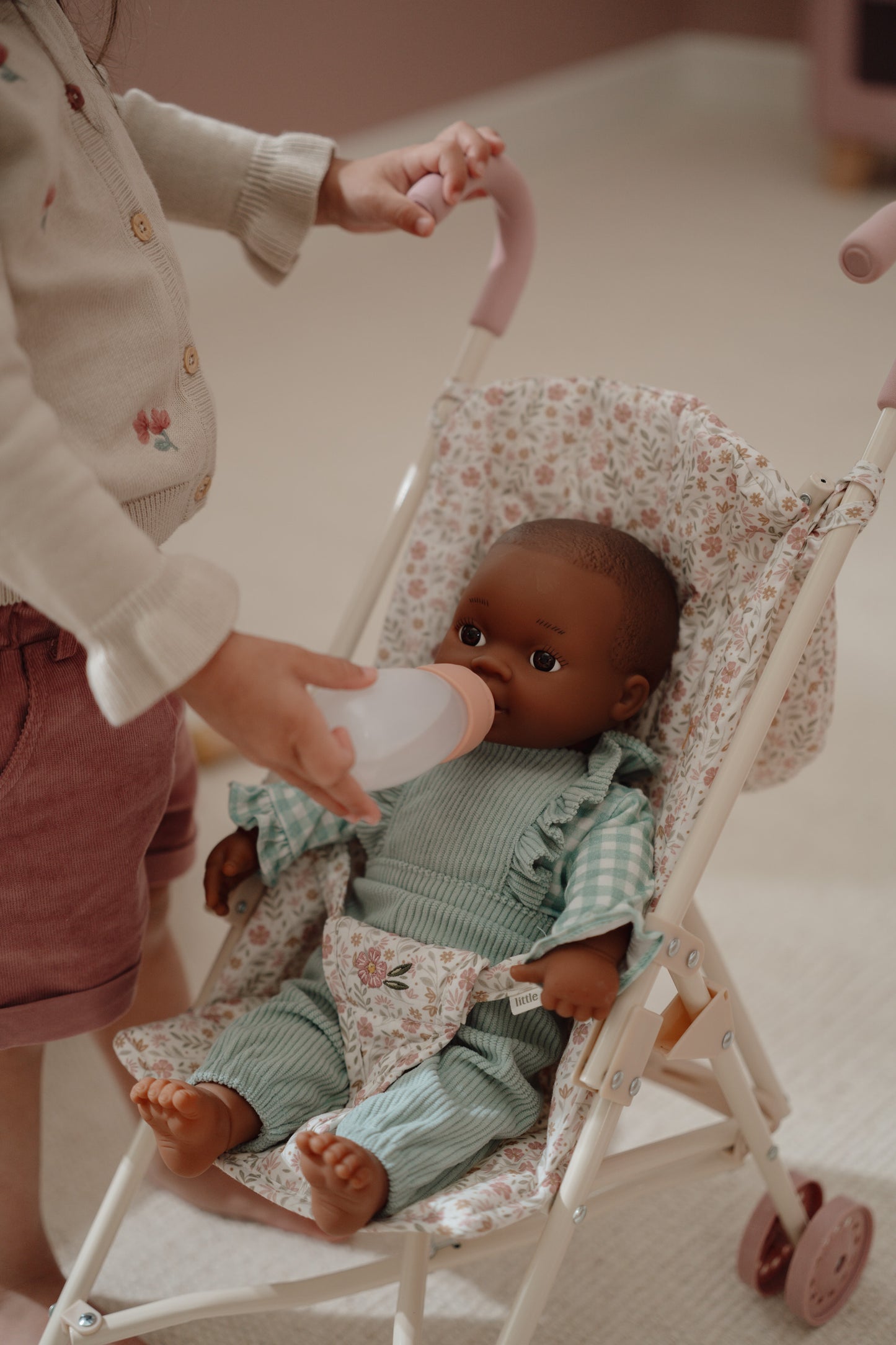 Poussette canne - Crème