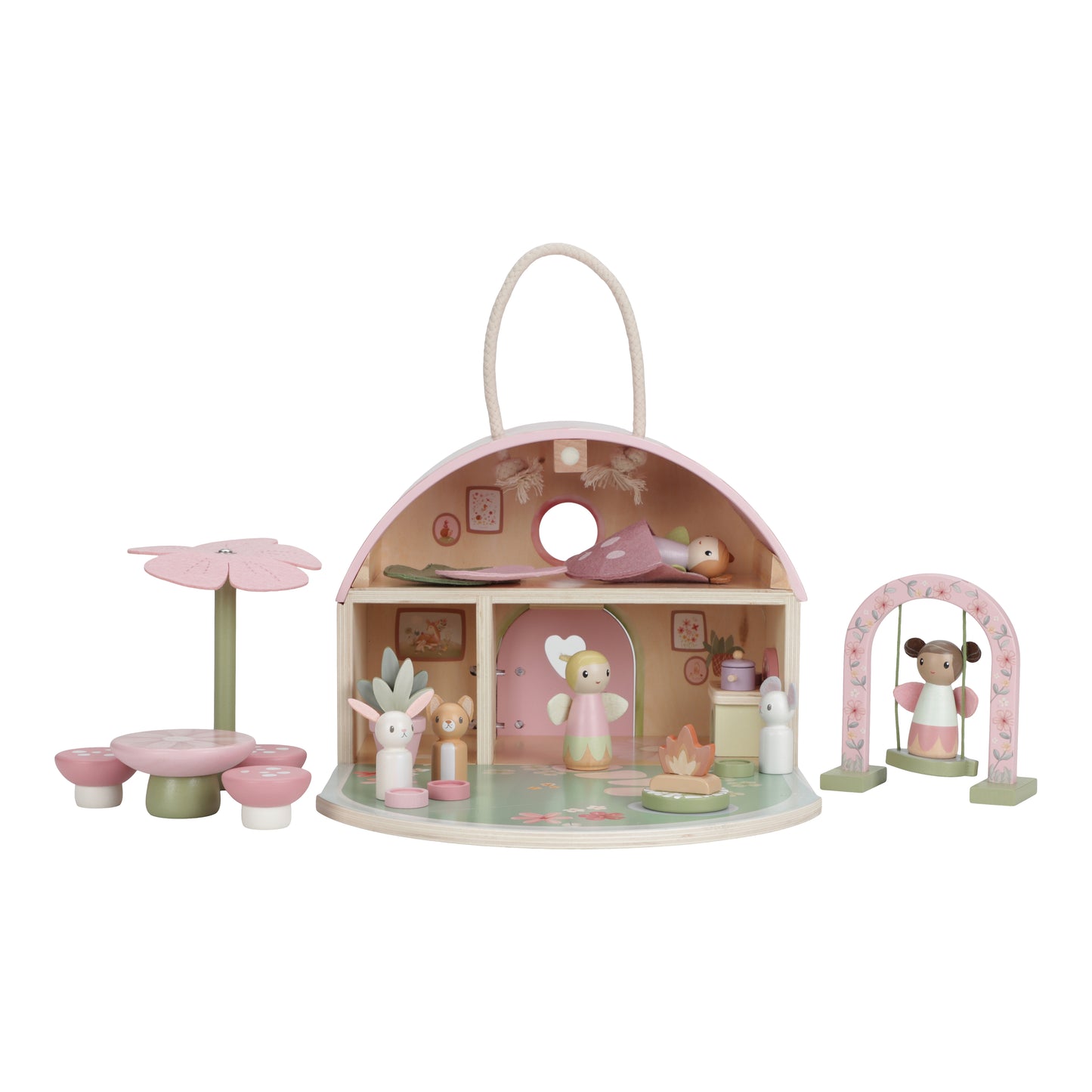 Maison de poupée en bois - Fairy Garden