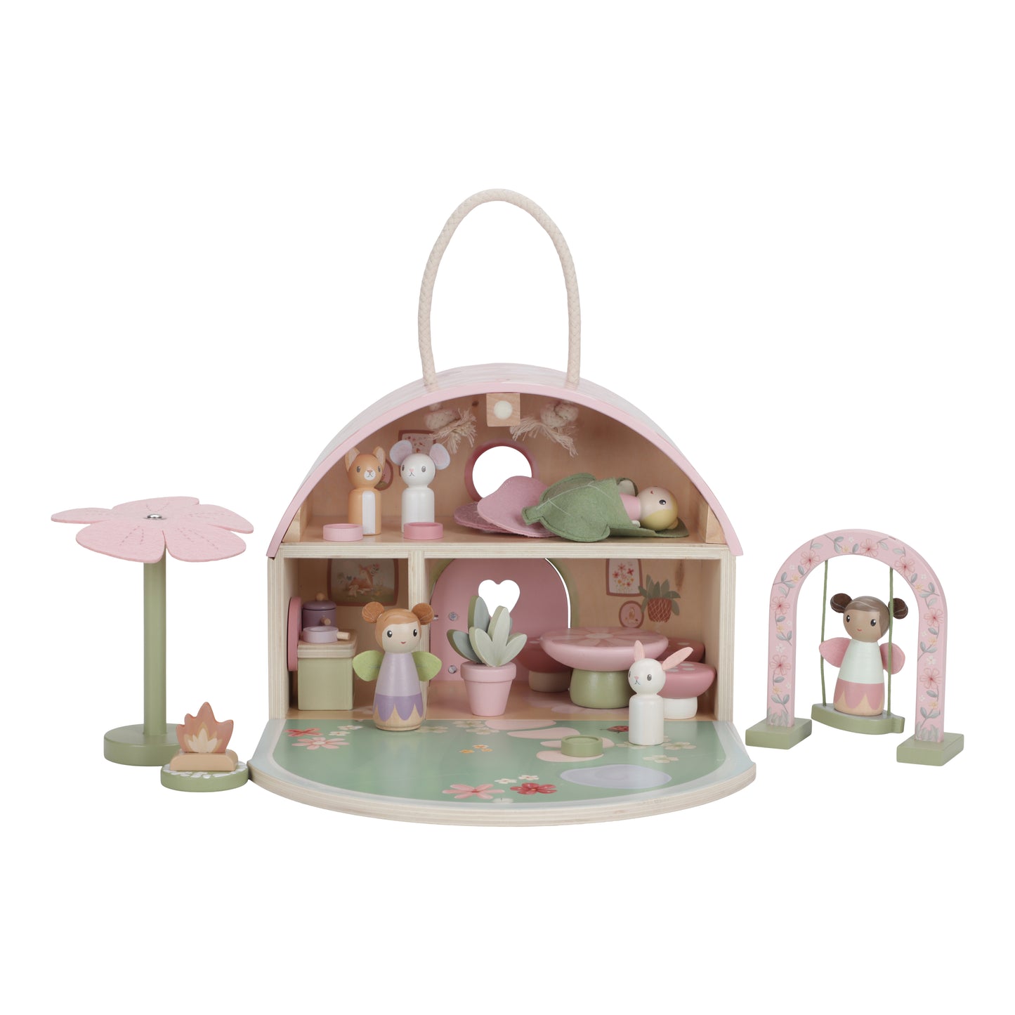 Maison de poupée en bois - Fairy Garden