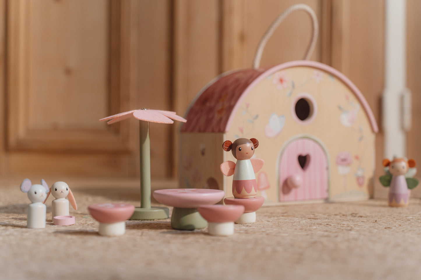 Maison de poupée en bois - Fairy Garden