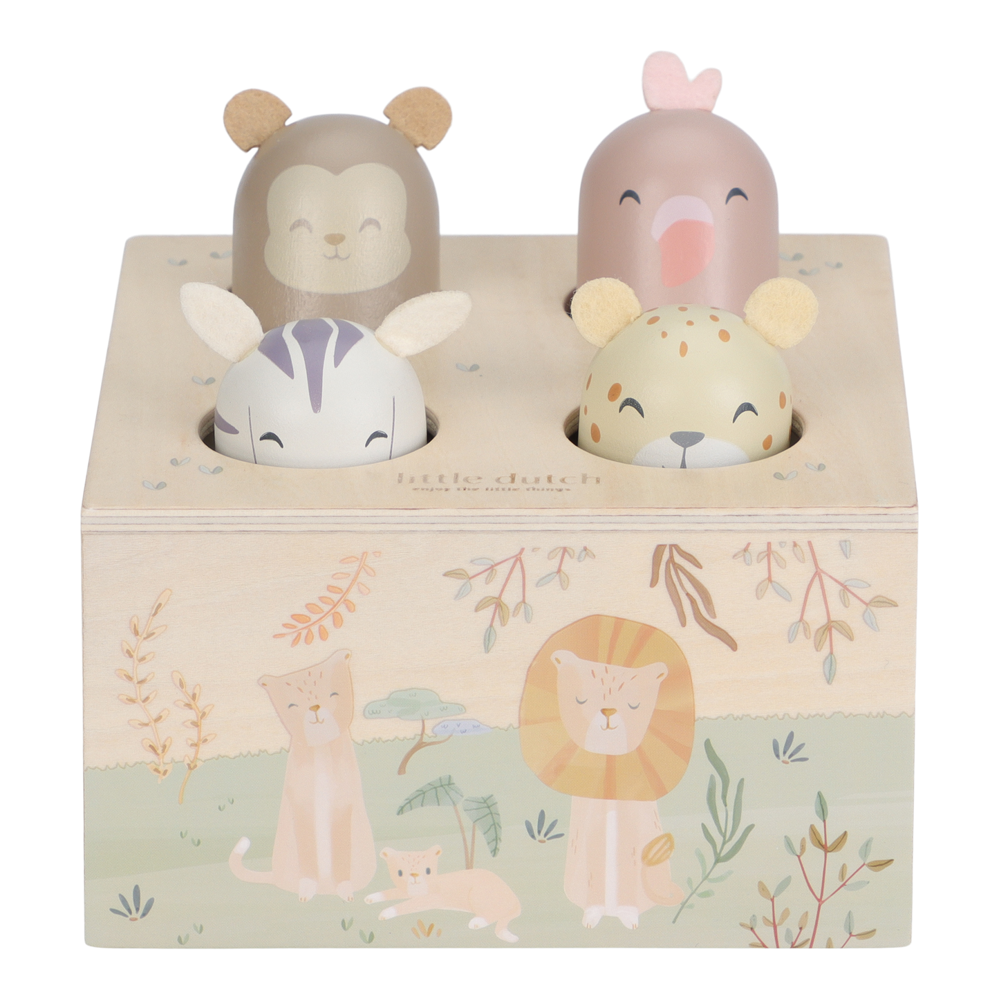 Jouet pop-up - Safari Friends