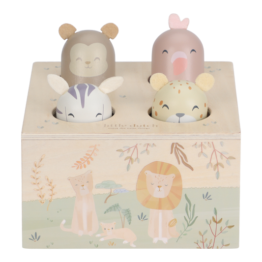 Jouet pop-up - Safari Friends