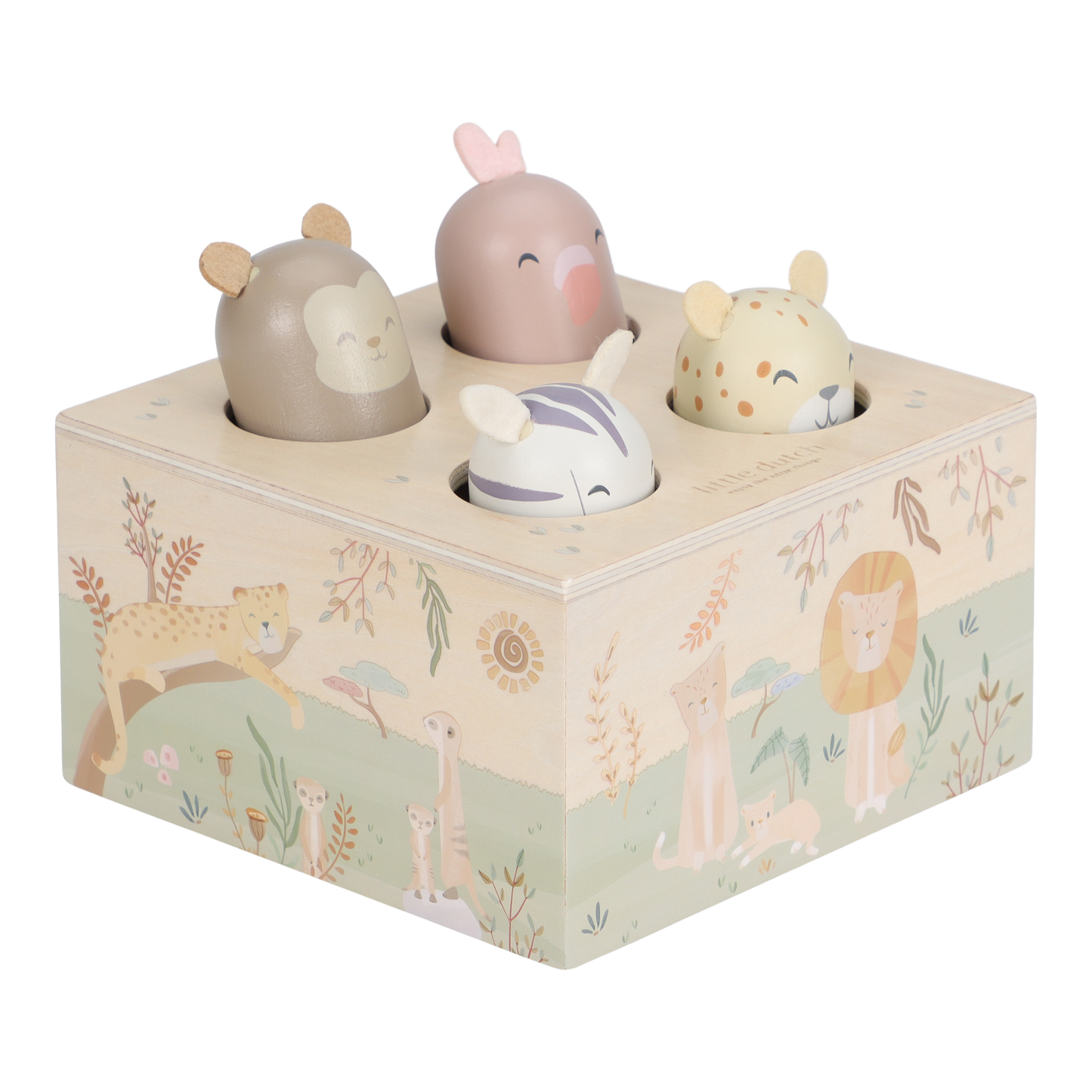 Jouet pop-up - Safari Friends