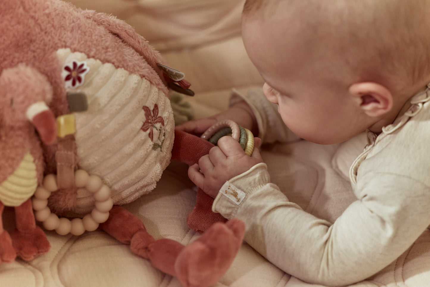 Peluche d'activités Flamant rose - Safari Friends