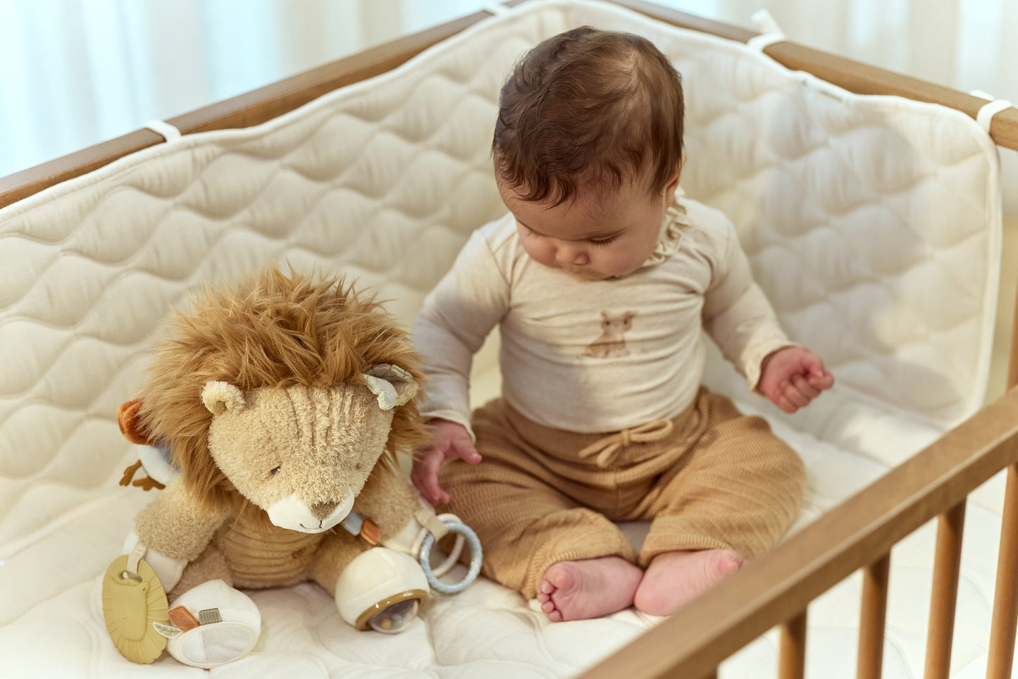 Peluche d'activités Lion - Safari Friends