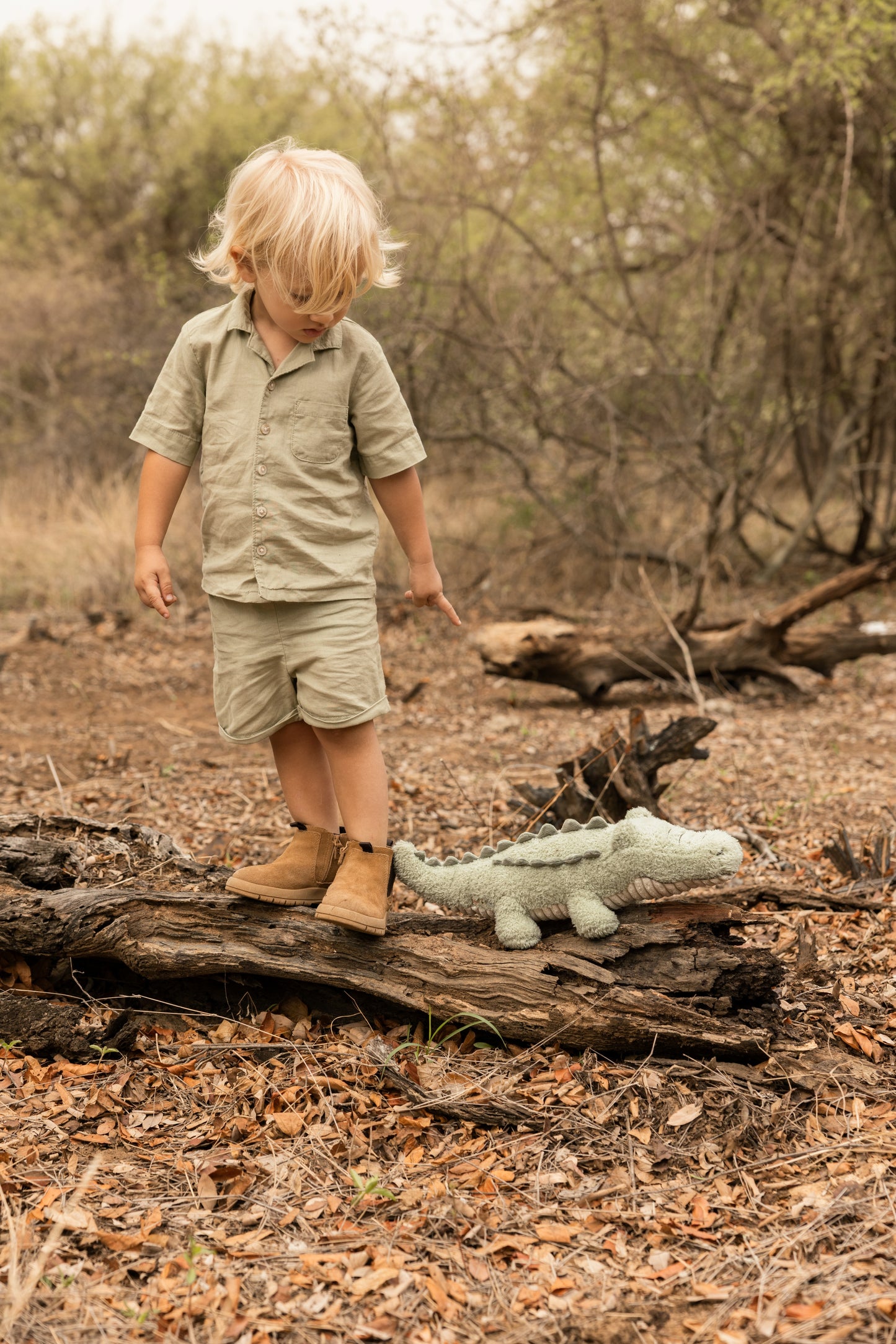 Peluche Crocodile - Safari Friends