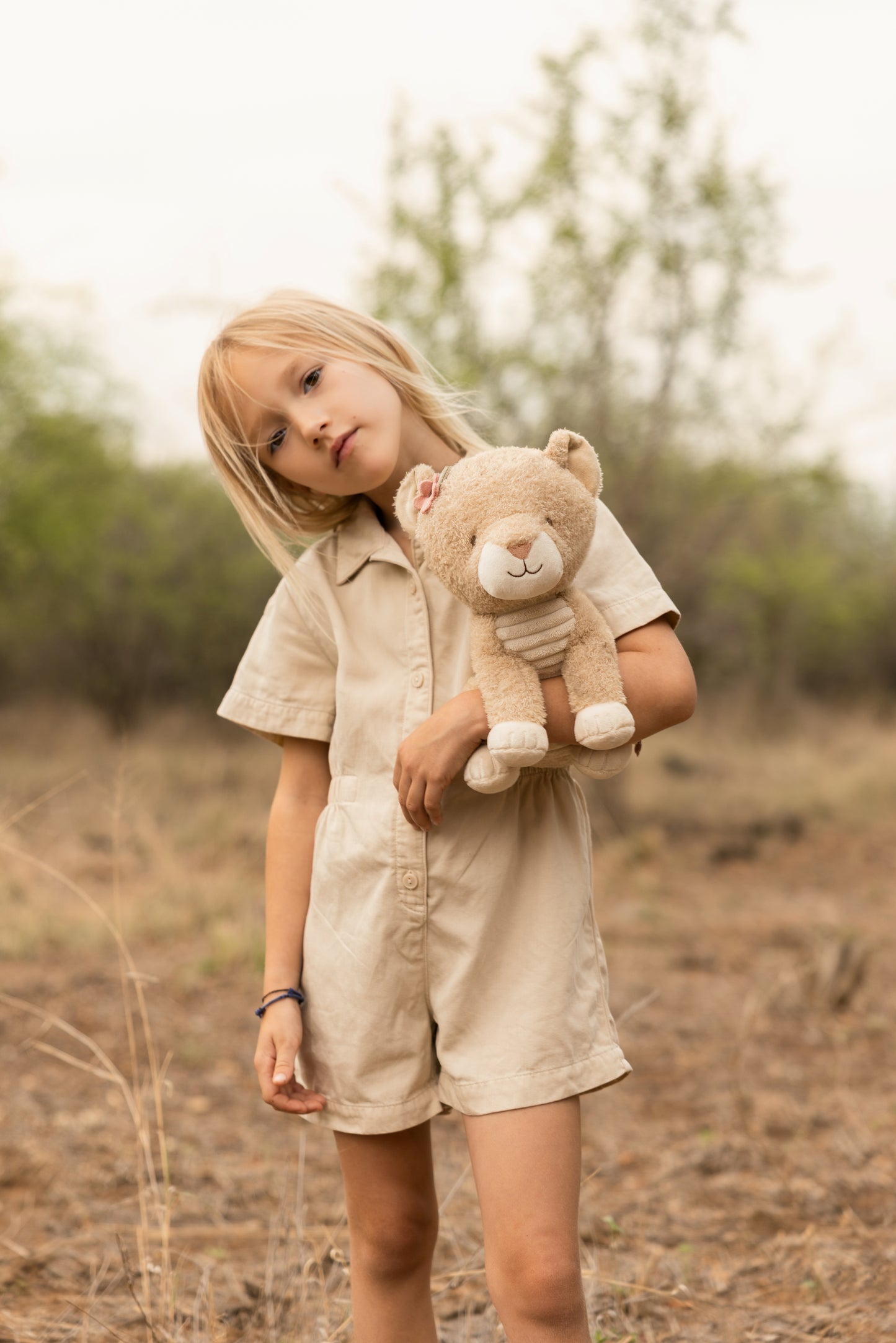 Peluche Lionne - 25 cm