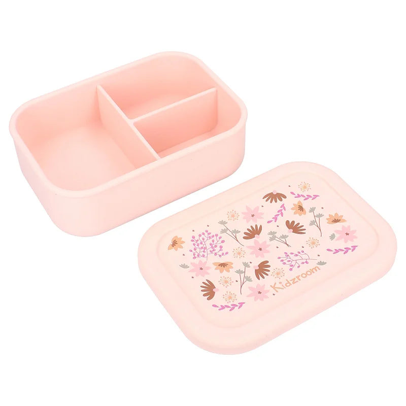 Lunch box silicone - Fleurs