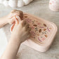 Lunch box silicone - Fleurs
