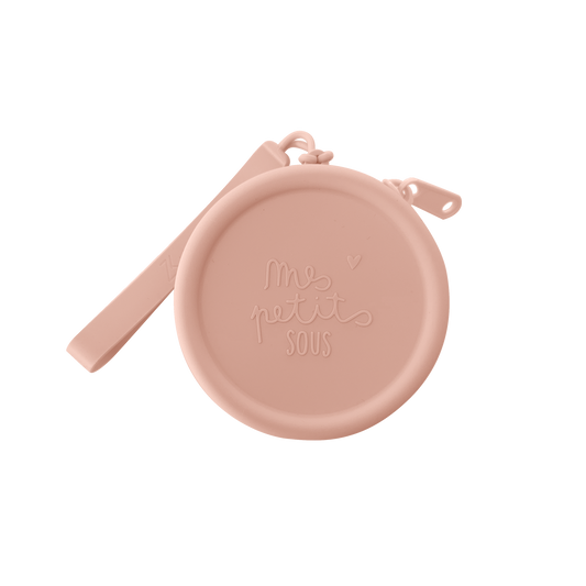Porte-monnaie silicone - Rose