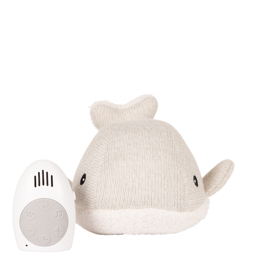 Peluche bruits blancs - Moby la baleine grise