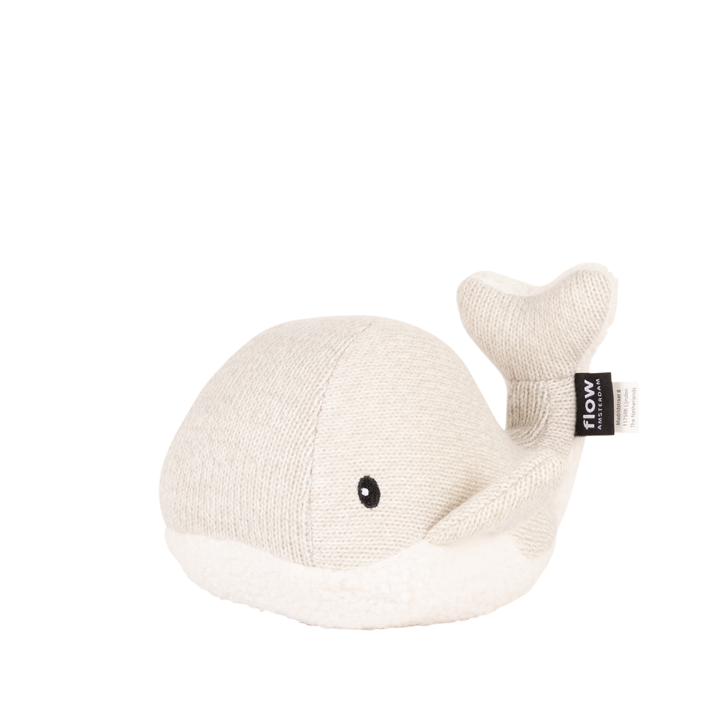 Peluche bruits blancs - Moby la baleine grise