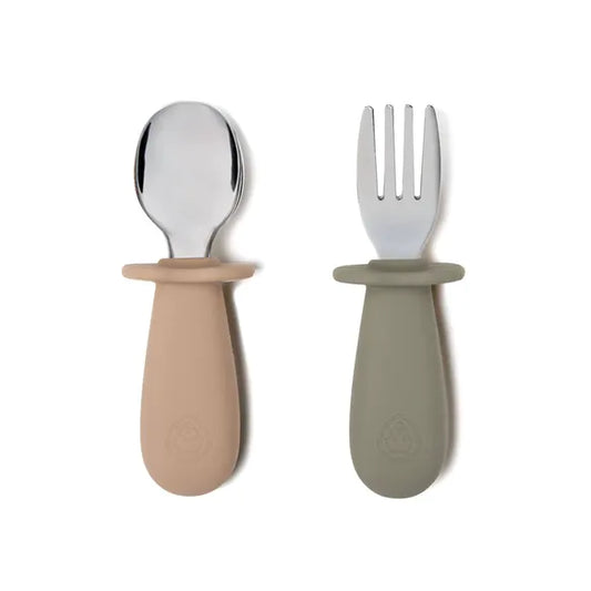 Set de couverts - Kaki/Taupe