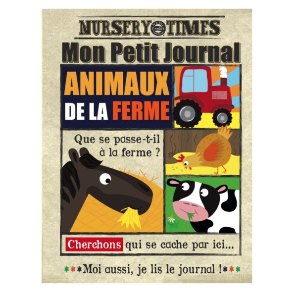 Livre en tissu - "Mon Petit Journal"